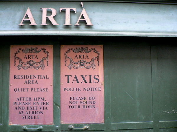 Arta in Merchant City, Glasgow