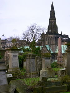 Glasgow Cathedral as seen from the Necropolis