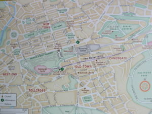 Edinburgh street map