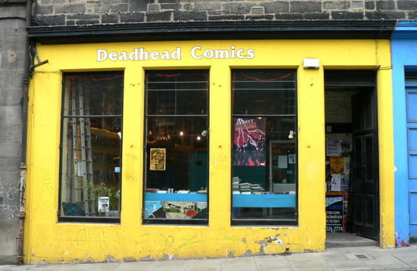 Comic shop in Edinburgh