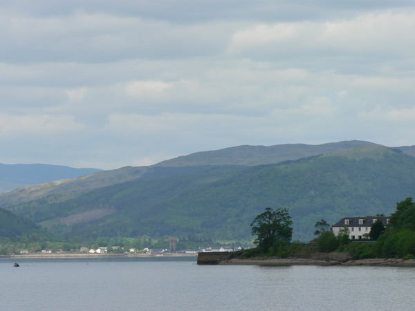The pier from across the loch