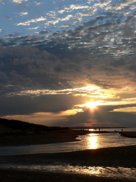 Sunset on Cavendish Beach