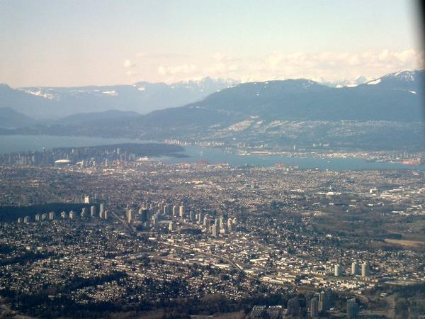 A birdseye of Vancouver