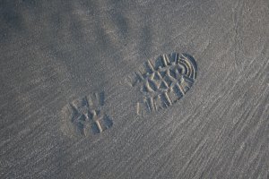 Mike's footprint