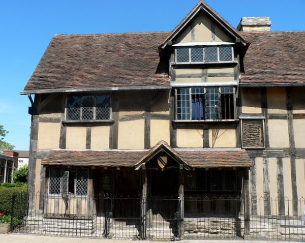 William Shakespeare's birthplace in Stratford-Upon-Avon