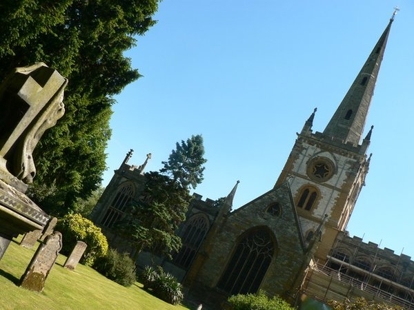 Holy Trinity Church, where Shakespeare's grave is located