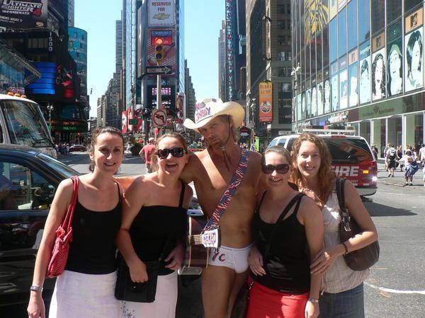 The Naked Cowboy...
