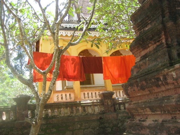 Even Monks must do washing