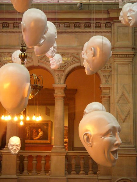 giant heads