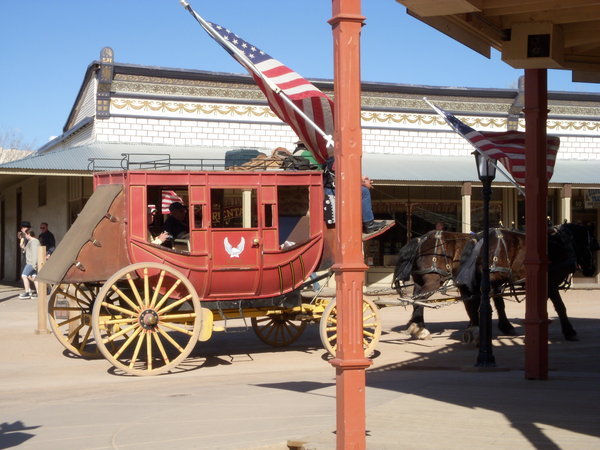 Tombstone stagecoach