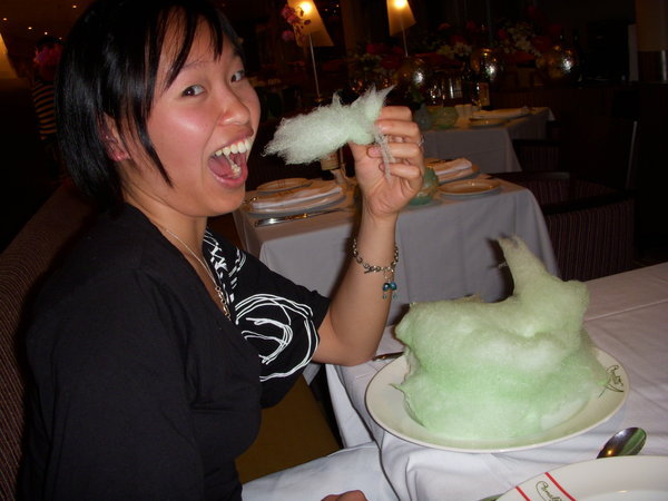 yes... cotton candy 