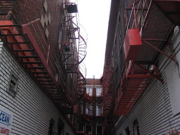 Funky staircases of Montreal 
