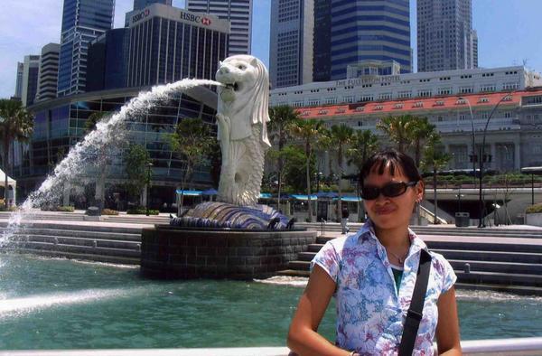Me and the Merlion
