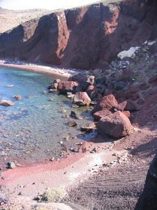 View overlooking the Red Beach 