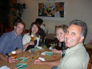 Out for drinks in Sendai