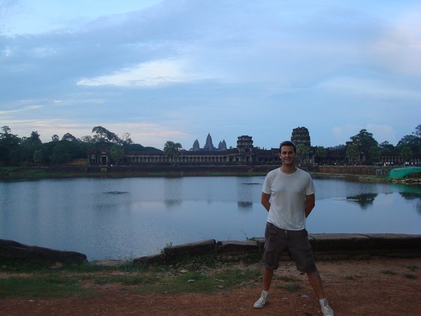 Atardeciendo en Angkor Wat