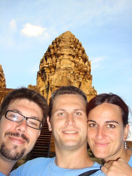 El amanecer en Siem Reap