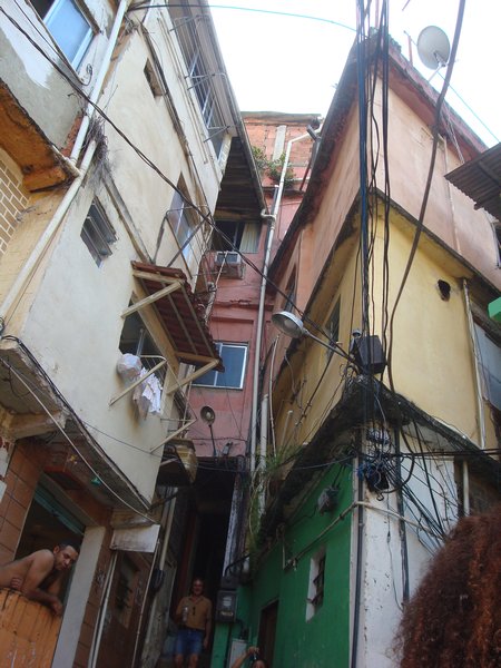 calles de favelas