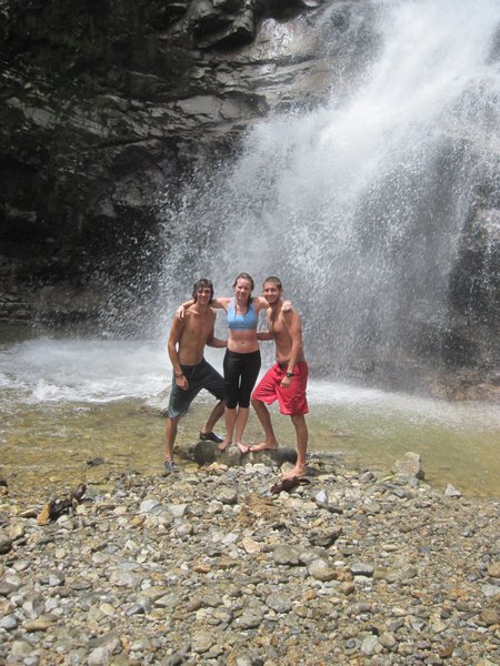 Waterfall crew