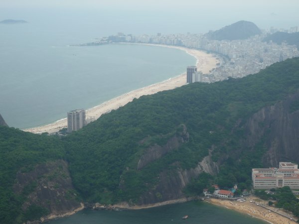 Copacabana from Sugar Loaf Mountain