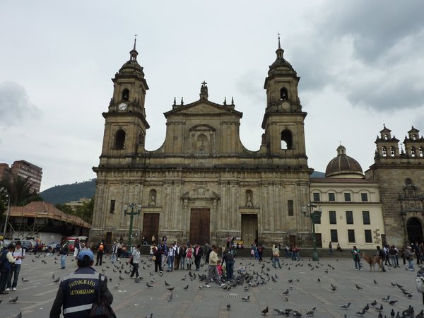 Cathedral in Plaza Bolivar
