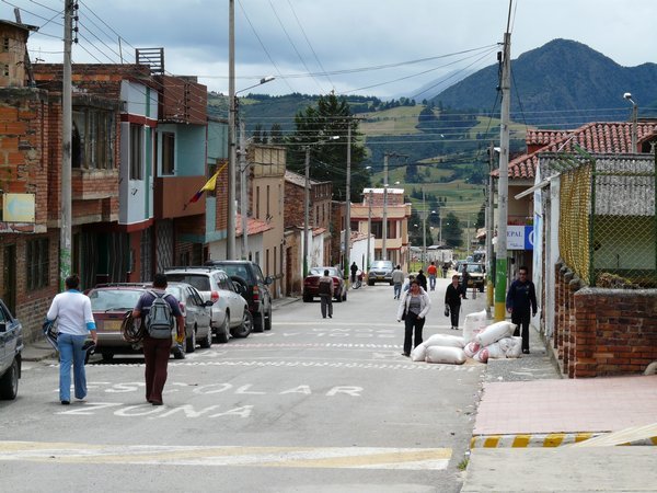 A Cerinza street