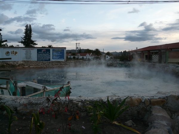 The Paipa thermal springs.