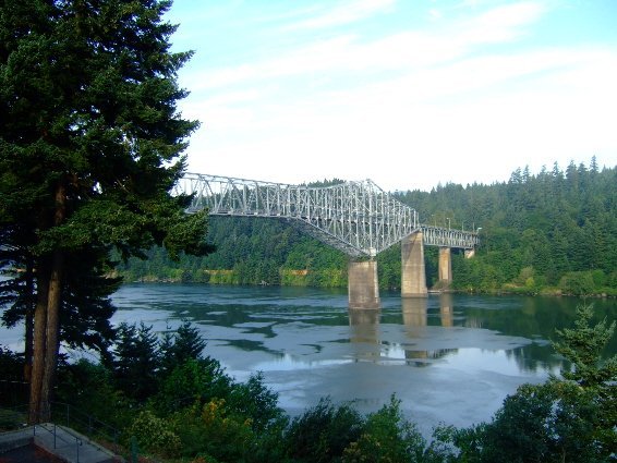 The Bridge of the Gods,Cascade Locks,oregon-Columbia River