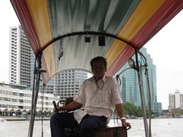 Long tail boat in Bangkok