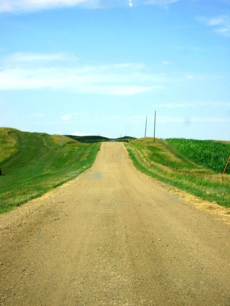 Road to National Grasslands