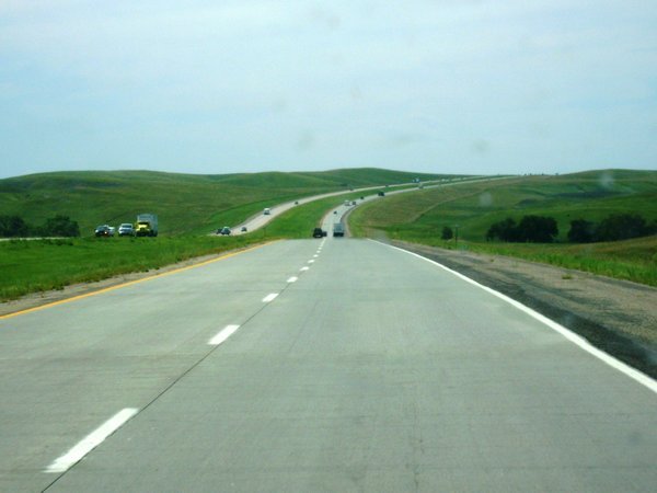 I-90 Interstate scene