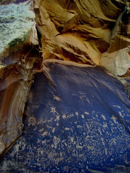 Canyonlands Petroglyphs detail