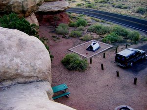 Canyonlands Campsite View