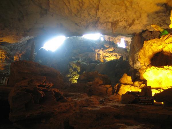 Caves at Halong Bay
