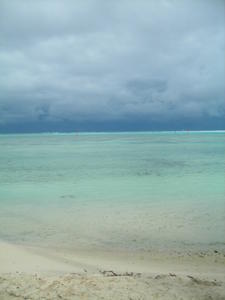 Storm Clouds Gathering Over the Barrier Reef