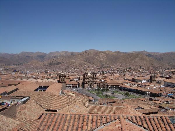 Cusco aerial