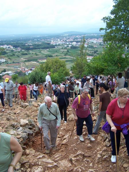Medjugorje - oldies making the trek