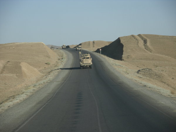 Traveling across Helmand
