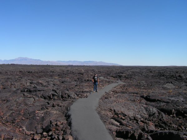 Lava field at Crater's