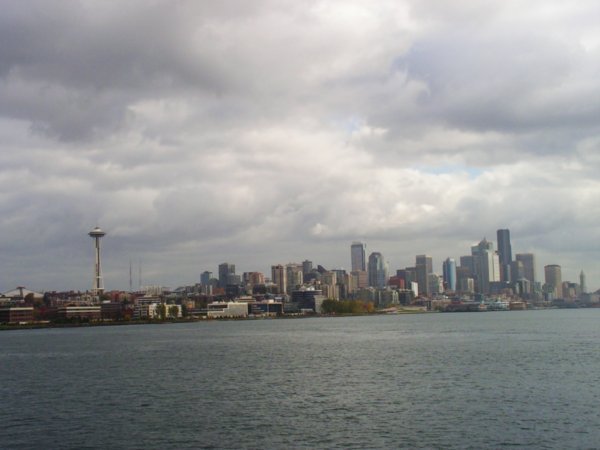 Seattle from the harbor