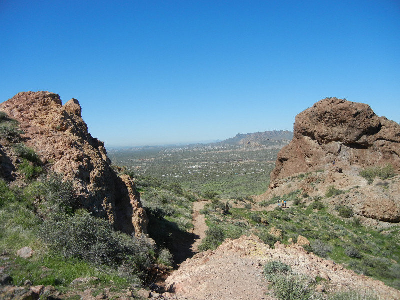 in the Superstition Mountains