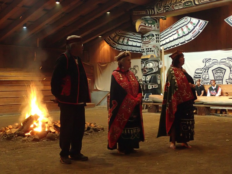 The Elders welcoming our group