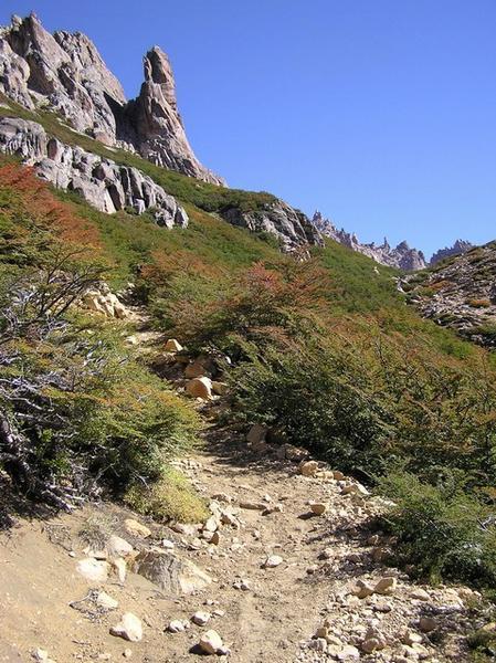 Path to Cerro Catedral