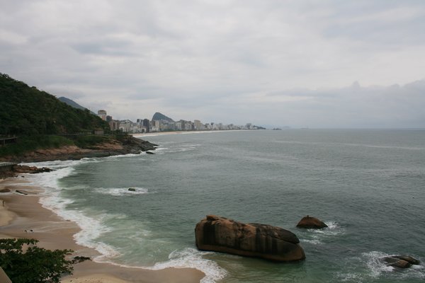 Rio de Janeiro from along the coast