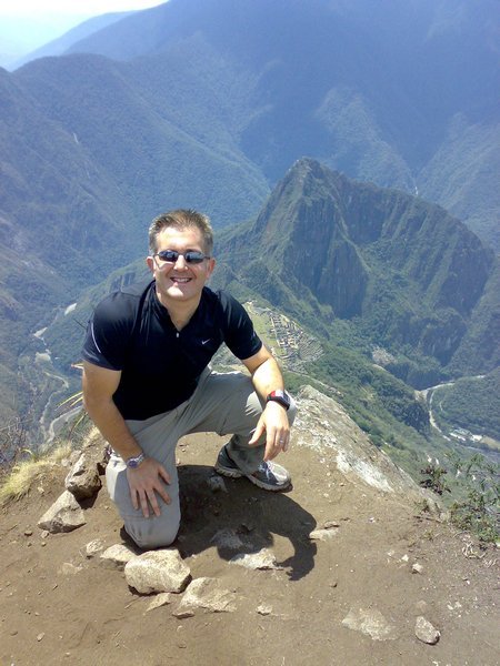 The top of Machu Picchu mountain