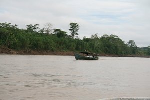 A boat on the river