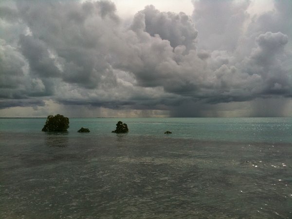 Storms over South Tarawa