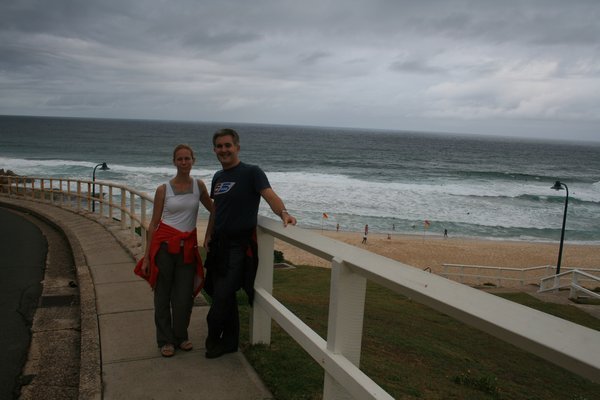 Silke & Andy at Bronte beach