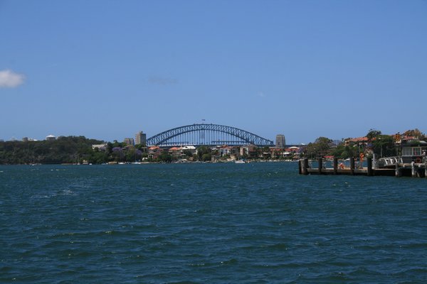The harbour bridge