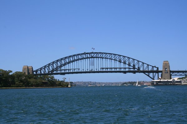 The harbour bridge